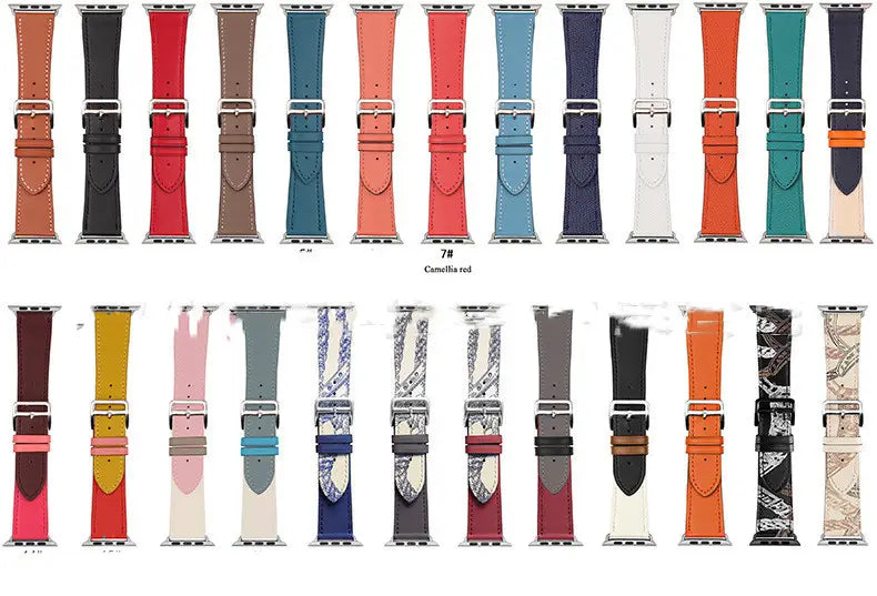 Fashionable And Simple Single-ring Leather Strap