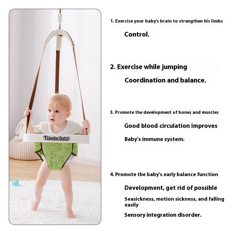 Baby Jumping Chair Children Bouncing Gymnastic Rack Toddler Chair Indoor Swing Early Education - Giggle-Inducing Baby