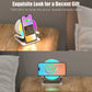 Multifunctional Four-in-one Small Night Lamp RGB Bluetooth Speaker Mobile Phone Holder 15W Wireless Charging - Lamp