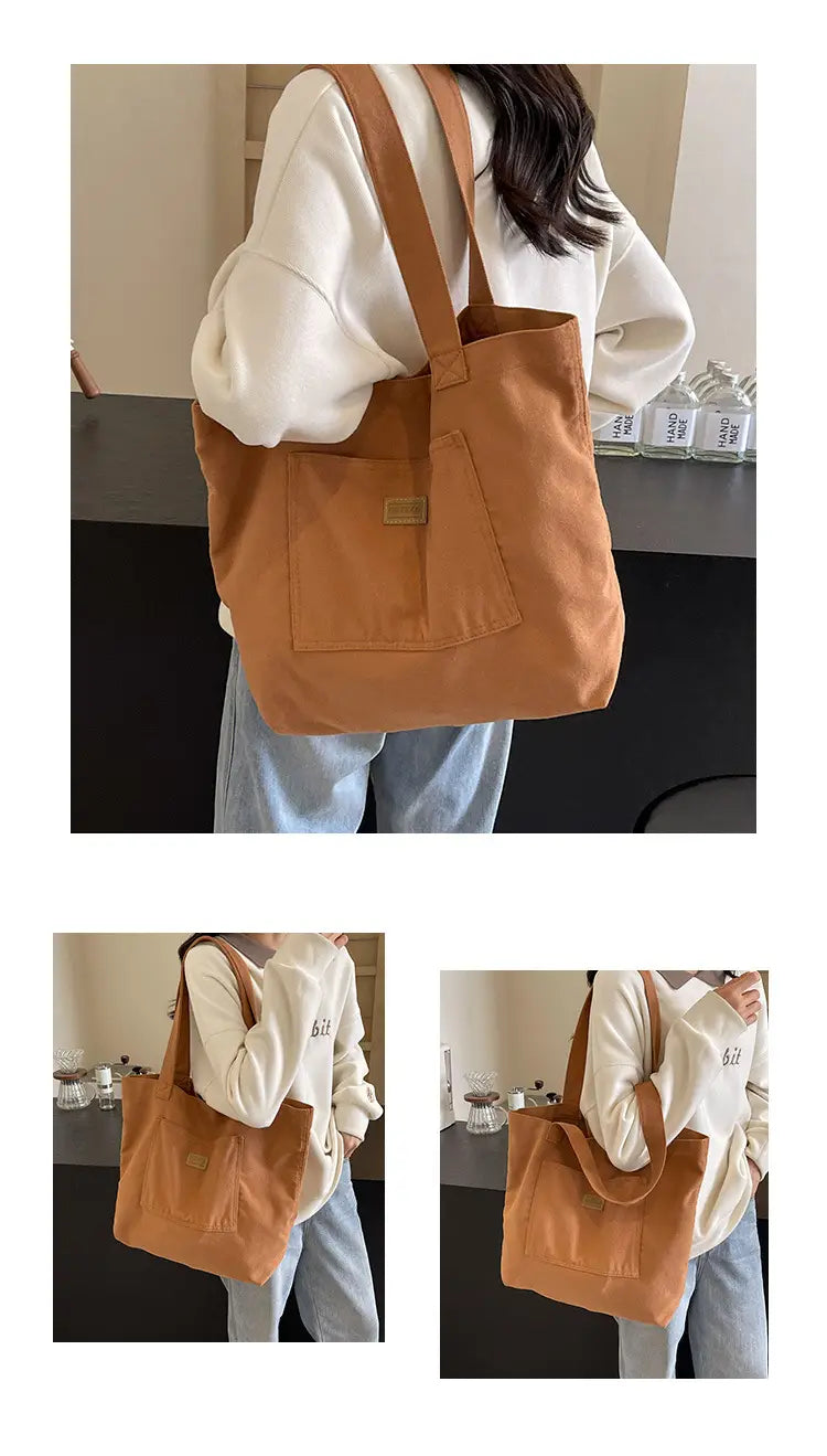 Sac vertical carré de valise de voyage en toile avec organisateur d'emballage à fermeture éclair