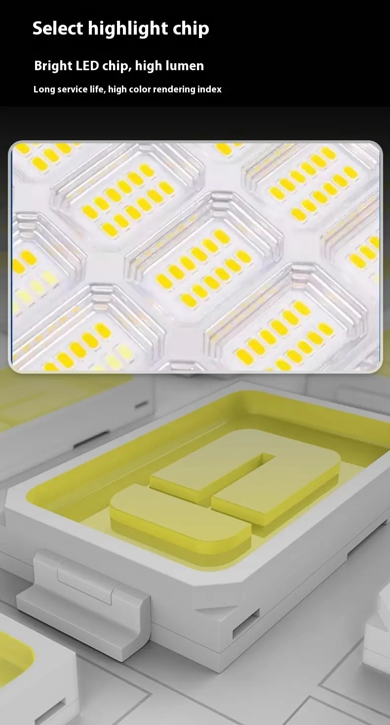 Solar Powered Outdoor Portable Camping Light with IP65 Protection