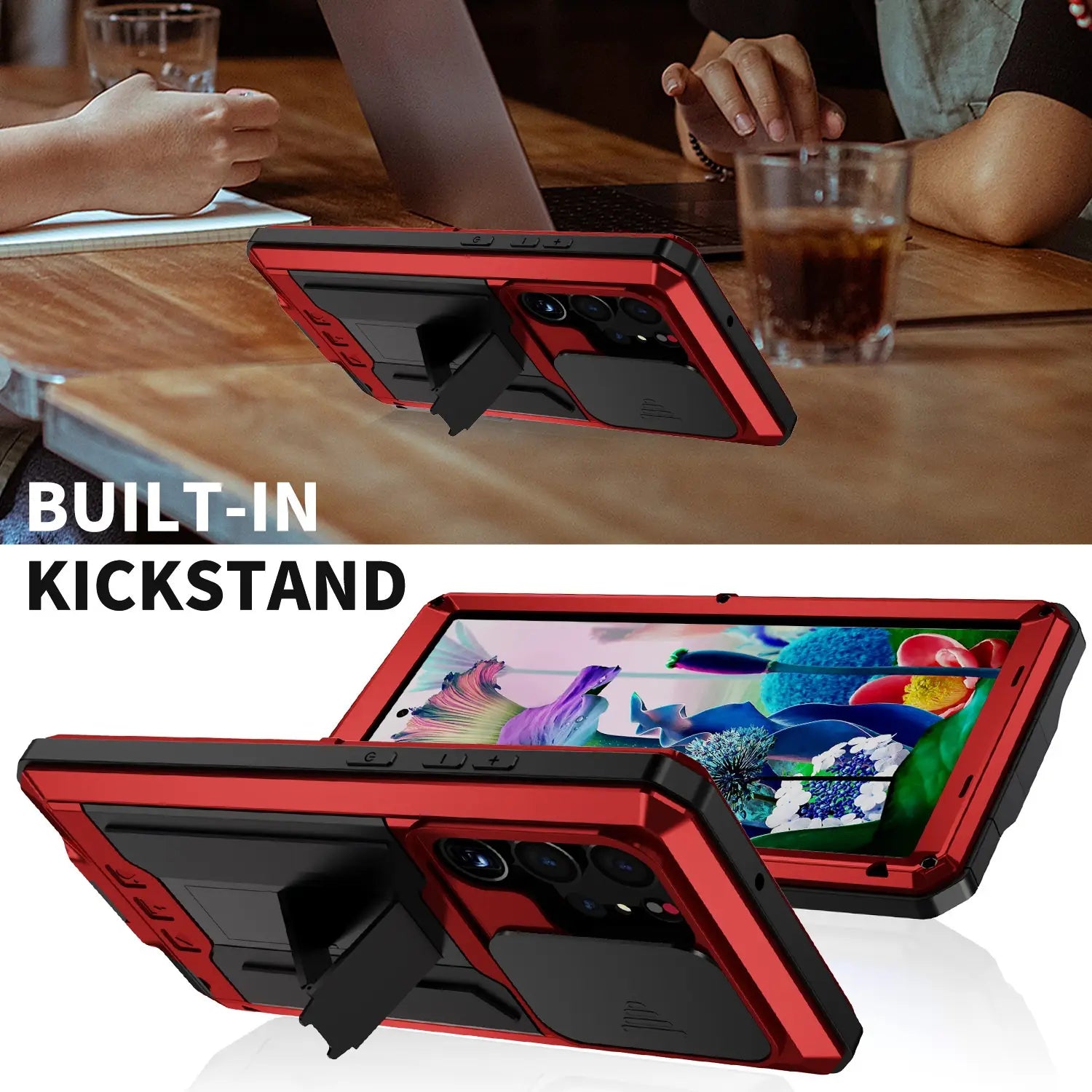 Colorful Samsung Mobile Phone Shell with Shockproof and Anti-Fall Protection