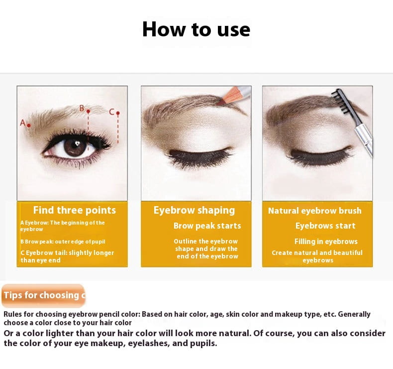 Multivooriline kulmupliiats, mis on komplekt looduslike ja täpsete kulmude jaoks