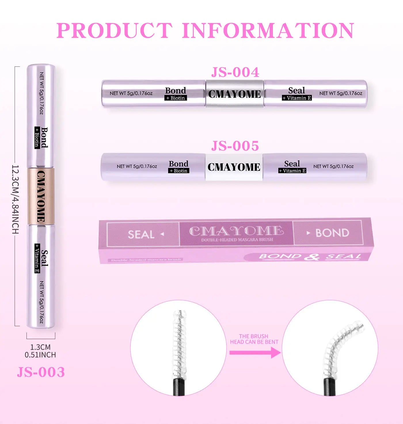 Waterproof Eyelash Glue for False Lashes Long-lasting Lash Adhesive