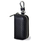 Car Shield Zipper Carbon Fiber Keys’ Box - Unlock Style with Carbon Fiber Car Shield Keys Box