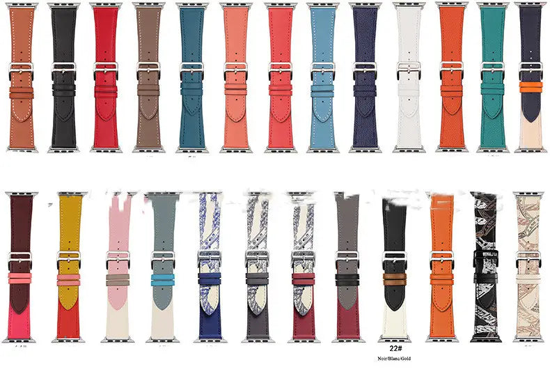 Fashionable And Simple Single-ring Leather Strap