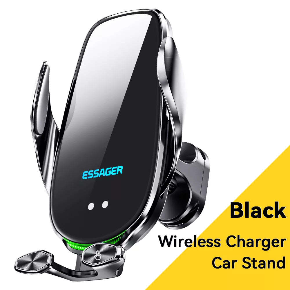 15W Intelligent Infrared Sensor Wireless Charger On-board Bracket - Wireless Charger for Lazy Days and Charging Pays