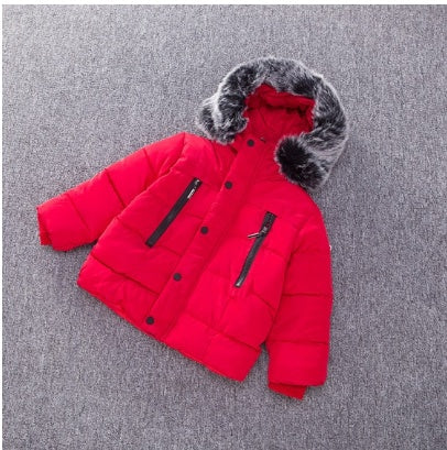 Children’s thick cotton jacket