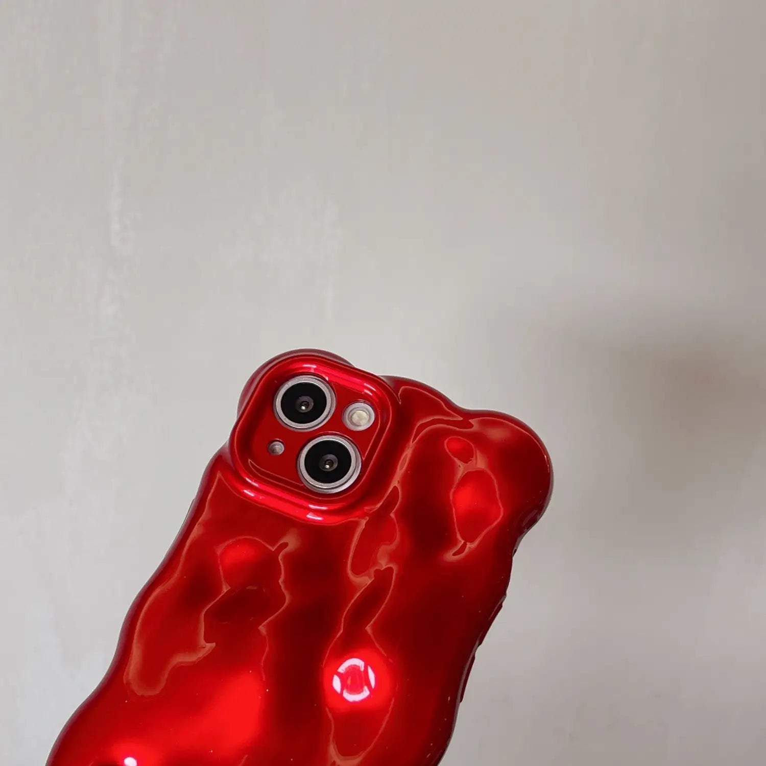 Custodia per telefono glitter in schiuma colorata per iPhone soft shell design scintillante