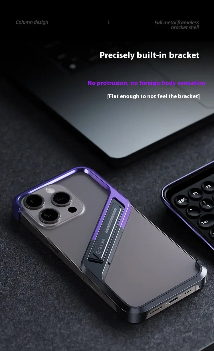 Applicable Pivot Half Pack Aluminum Alloy Phone Shockproof Bracket for Apple