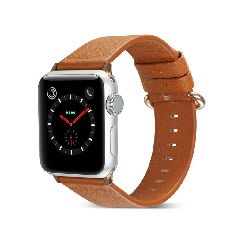 Fashion Simple Color Buckle Leather Strap