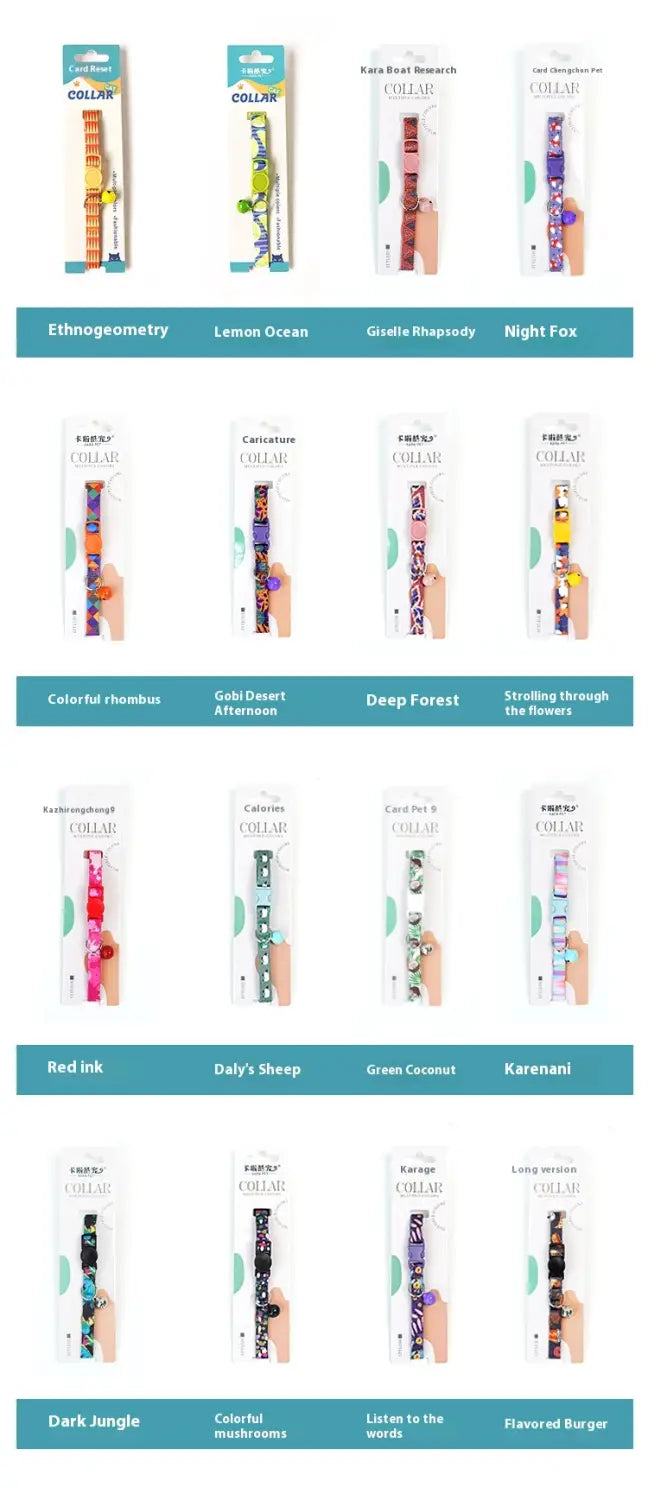 Breakaway kassi kaelarihm tume öö peegel lill neli hooaega reguleeritav ohutus