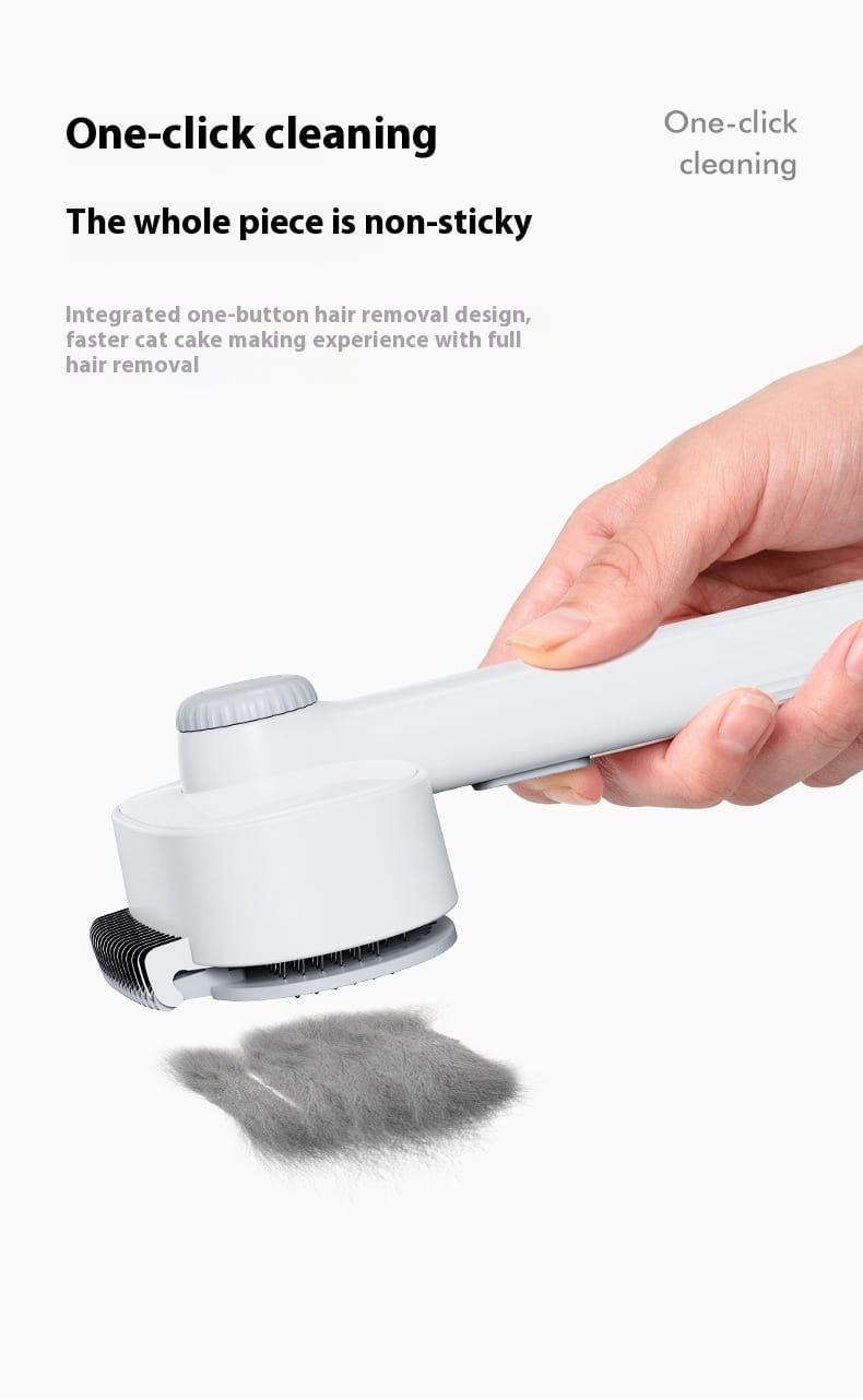 Lemmikloomakamm kassidele ja koertele valge detngling peibutamise tööriist