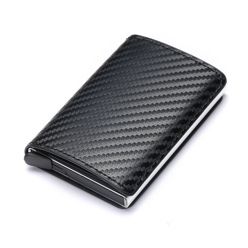 Anti Magnetic Automatic Pop-up Single Aluminum Alloy Card Bag - Magnetic? Nope! This Pop-Up Wallet Stays Awesome