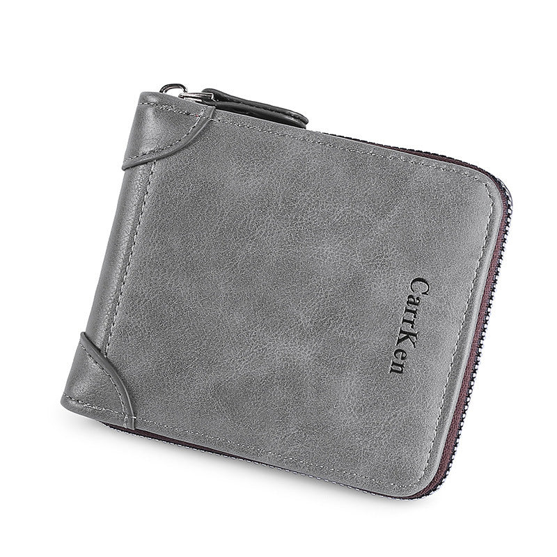 Retro Men’s Horizontal Multifunctional Card Holder - Retro Wallet for Men Too Cool for Just Cards