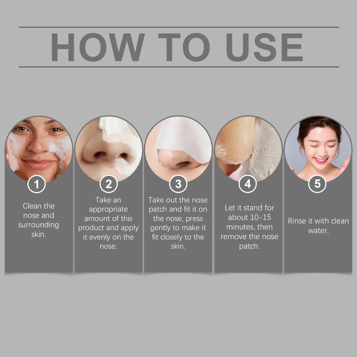 Black Nose Mask for Gentle Cleaning and Clearer Skin 30g