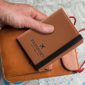 PU Anti-theft Swiping Multifunctional Travel Passport Case Card Holder - Travel Smart with PU Anti-Theft Passport Super