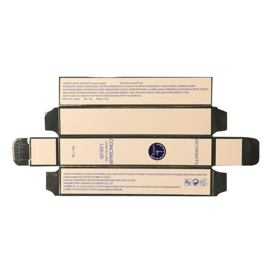 Waterproof Liquid Concealer to Improve Skin Color and Cover Imperfections