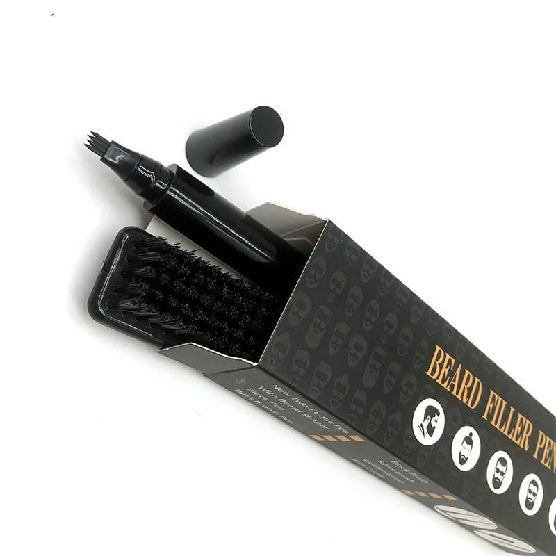 Spot New Men’s Four Fork Head Beard Filling Pen