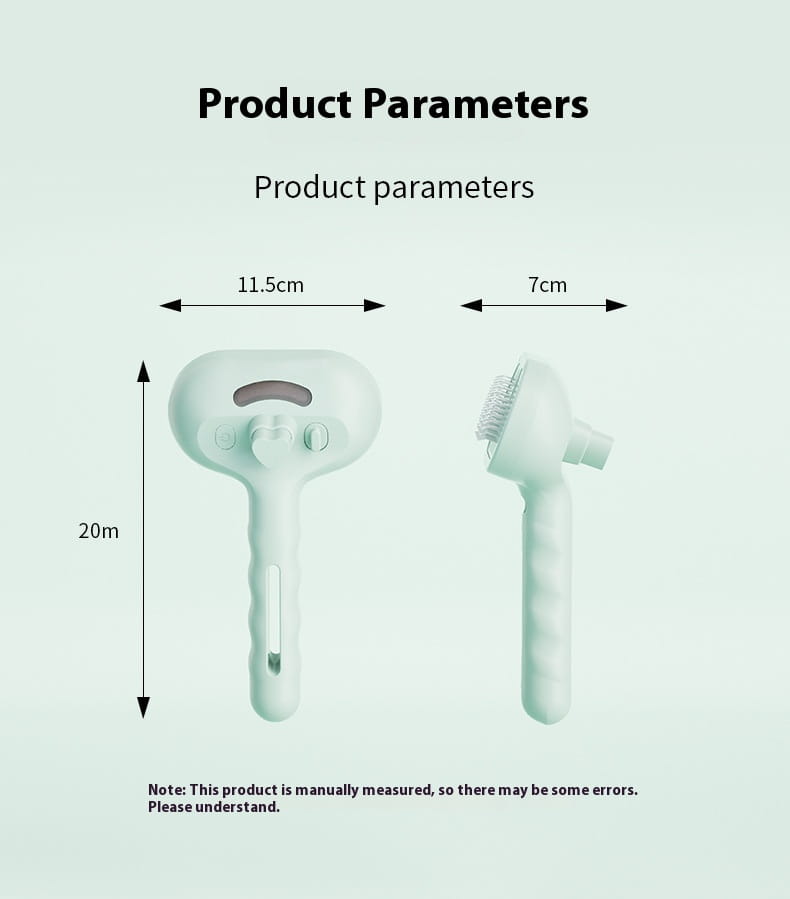 Deshedding -Kamm für Haustiere, das Pflegewerkzeug entzieht, entfernt loses Haare und Unterwand