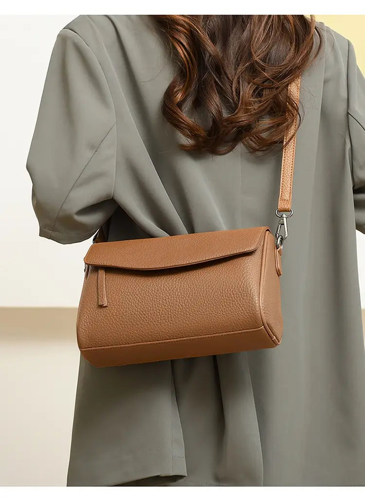 Homme authentique ordinateur portable en cuir sac à dos noir noir brun vache de vache de voyage urbain sac