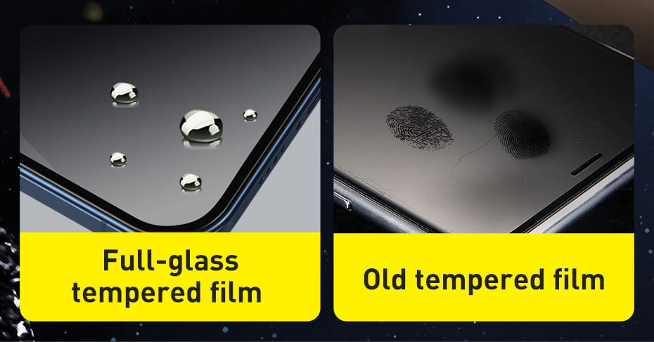 0.25mm Full Glass Frosted Tempered Film For IP 12 Mini 5.4 Inch