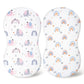 Baby Cradle Fitted Sheet Elastic Printing Baby Caring Table Changing Cover - Cradle Your Baby in Comfy Cotton Chaos