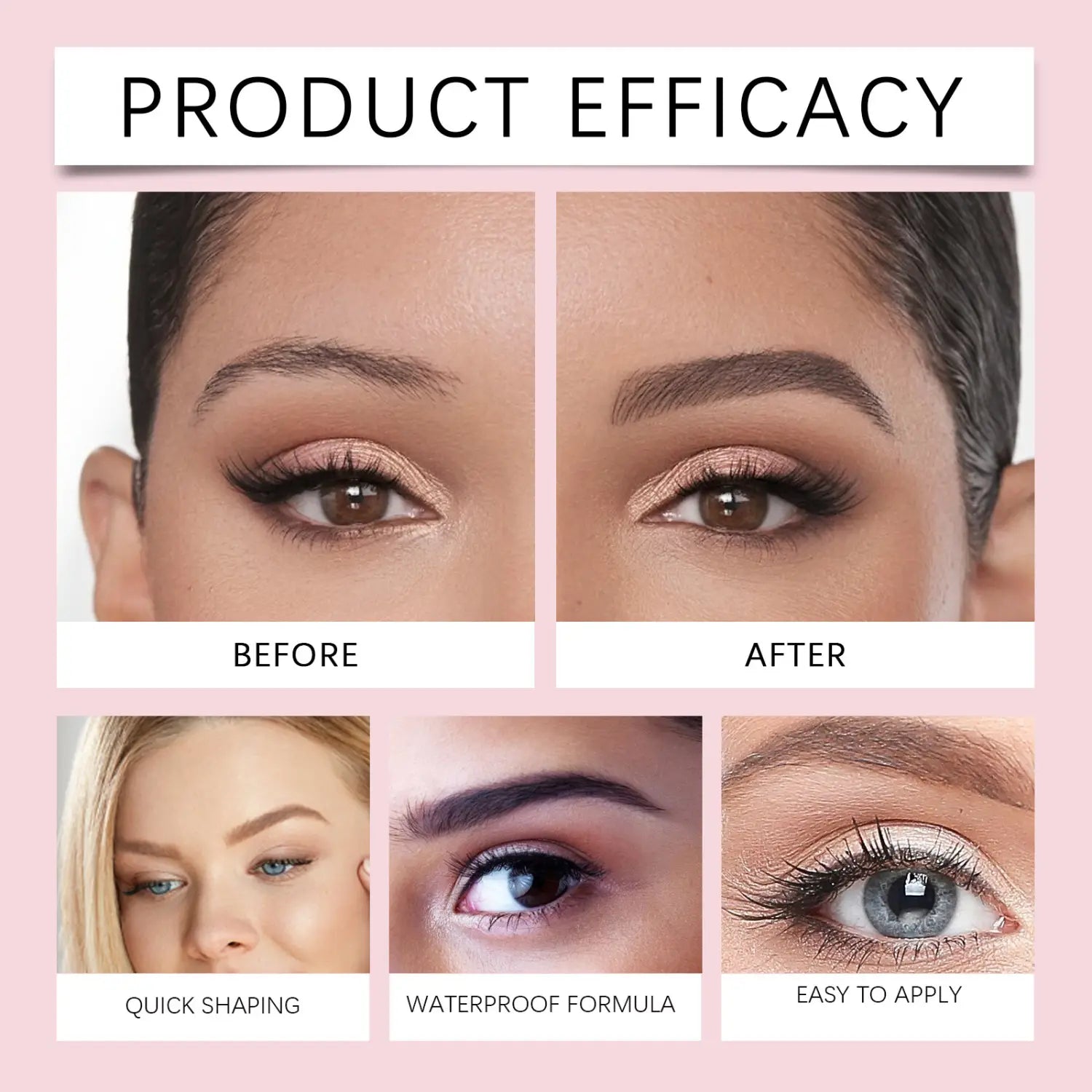 Eyebrow Modeling Wax for Shaping Lasting Makeup 10g with Flavors