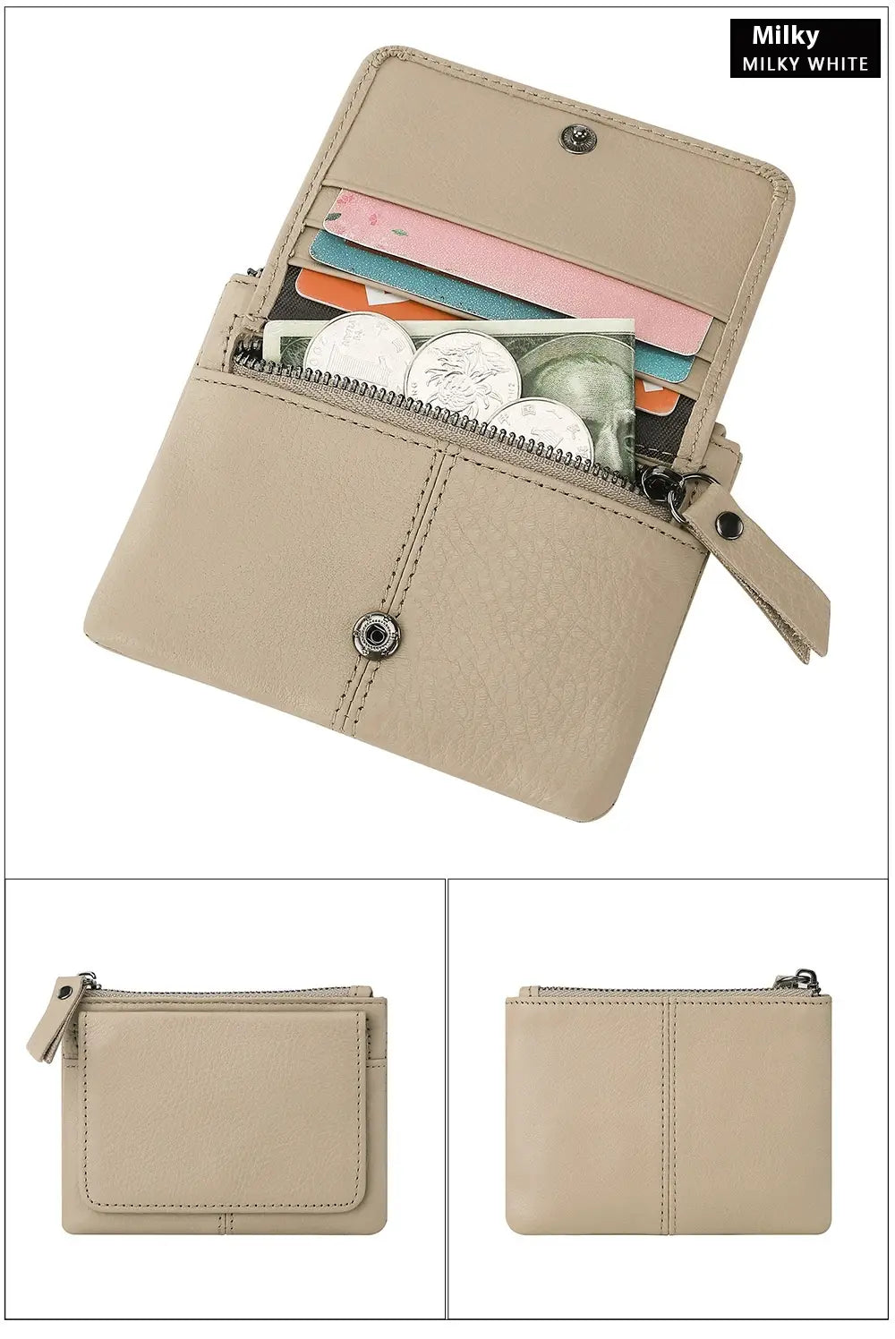 Piimjas valge tahke värvi voodriga polüester rõivaste ja käsitööprojektide jaoks