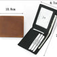 RFID Leather Bifold Retro Men’s Wallet - Sleek Wallet That Laughs at Thieves with RFID Magic