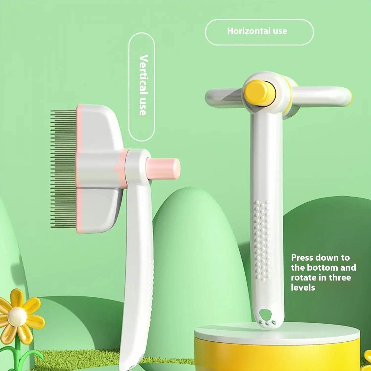 Pettine per animali domestici di alta qualità per una facile toelettatura e una pelle sana