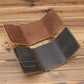 Men’s Retro Crazy Horse Leather Wallet - Unleash Your Inner Cowboy with Our Crazy Wallet