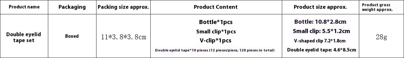 Jaysuing Double Eyelid Stickers Pack of 120 Sheets for Natural Look