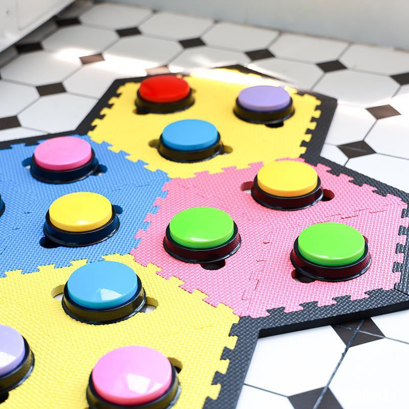 5cm Small Recording Button with Cushion Edge Straps for Pet Training - Teleplus small recording button]