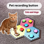 5cm Small Recording Button with Cushion Edge Straps for Pet Training - Teleplus small recording button]