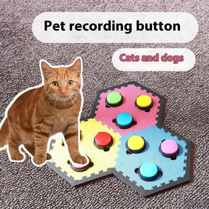 5cm Small Recording Button with Cushion Edge Straps for Pet Training - Teleplus small recording button]