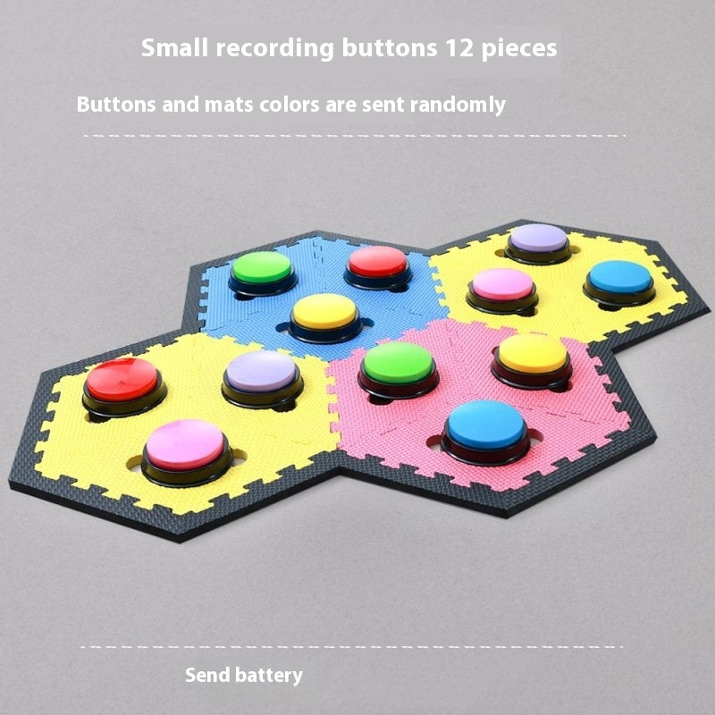 5cm Small Recording Button with Cushion Edge Straps for Pet Training - Teleplus small recording button]