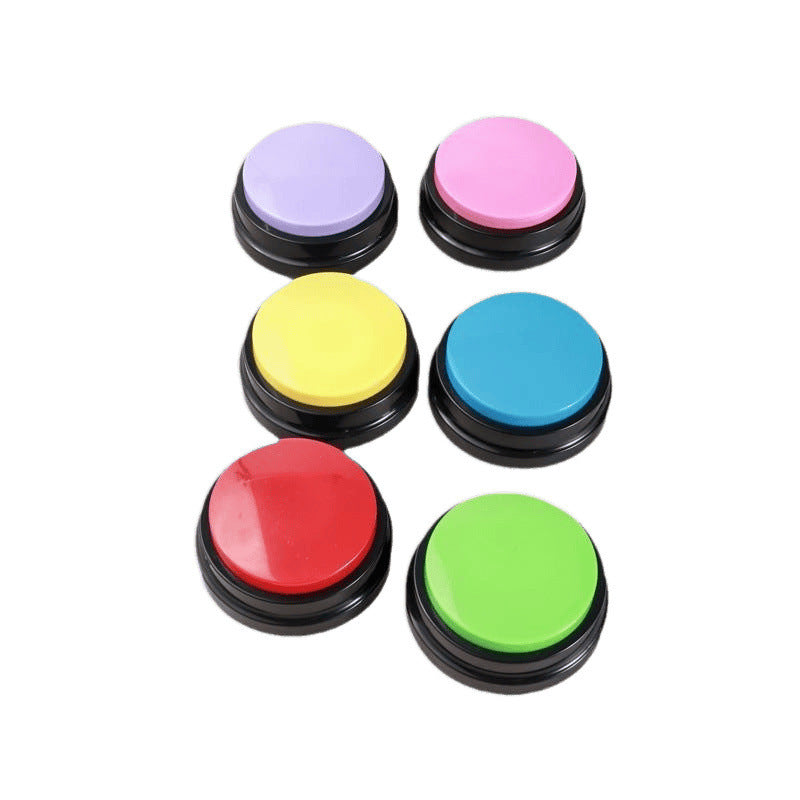 5cm Small Recording Button with Cushion Edge Straps for Pet Training - Teleplus small recording button]