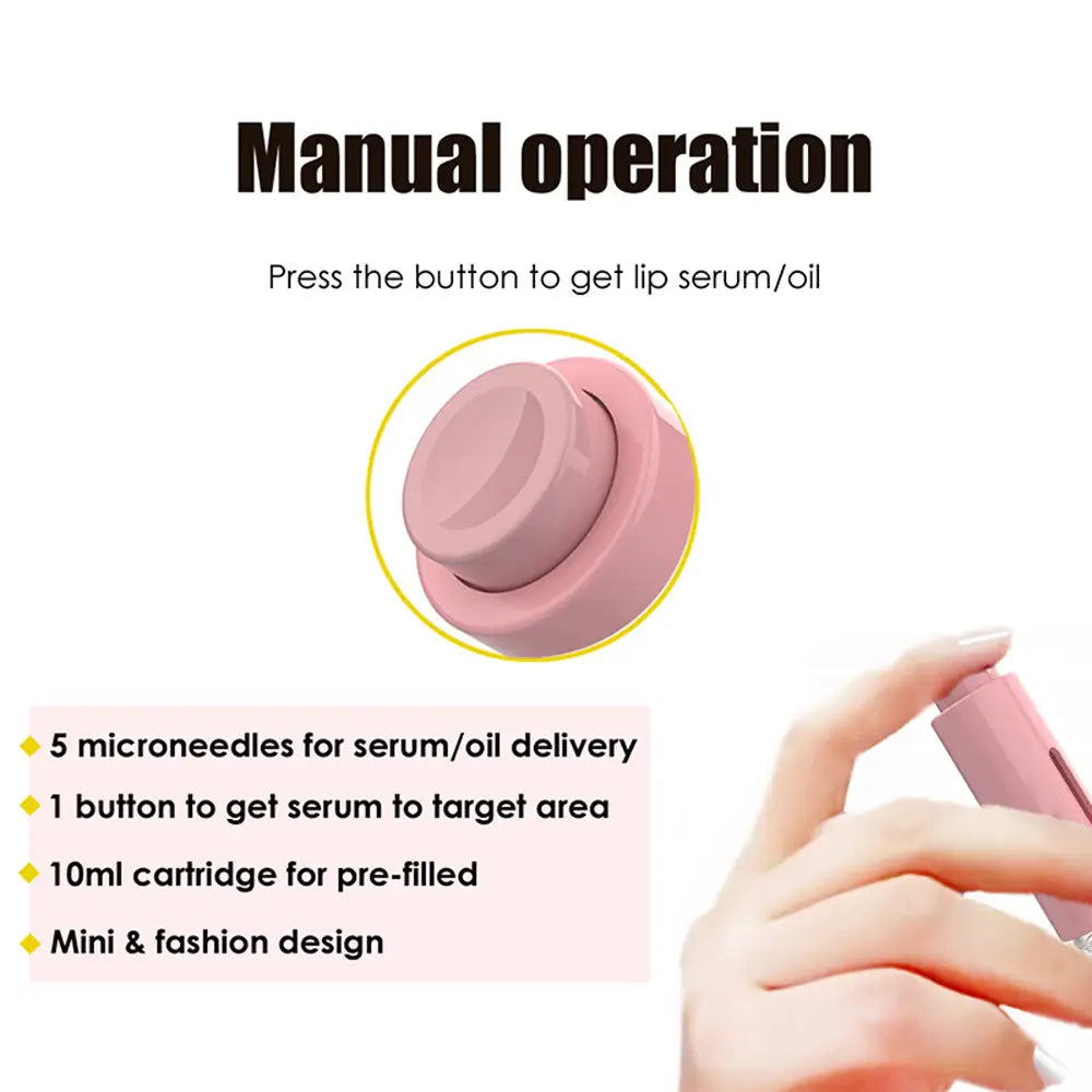 Yifeng Lip High Vibration Massager with Microneedle Serum Transport