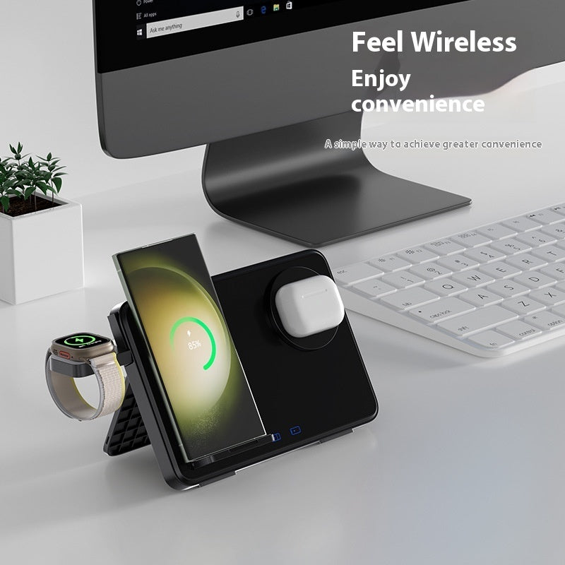 15W Three-in-one Wireless Charger - The 15W Three-in-One Charger That Loves Your Apple Samsung