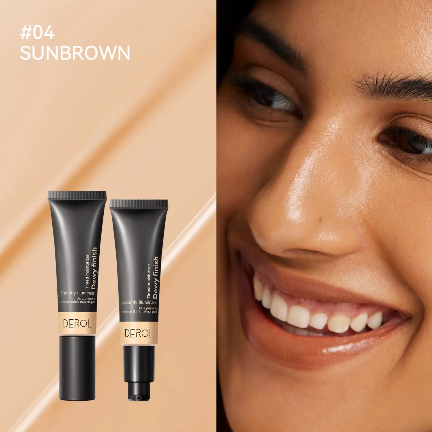 Colored Cream Moisturizing and Brightening Skin Nourishing Face Foundation