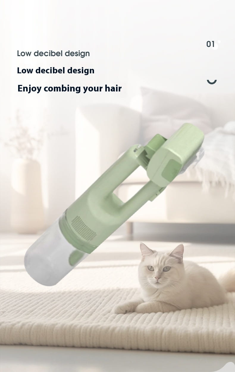 Socraigh Scuab Grooming Pet do mhadraí agus cait le huirlisí deiseding dematting