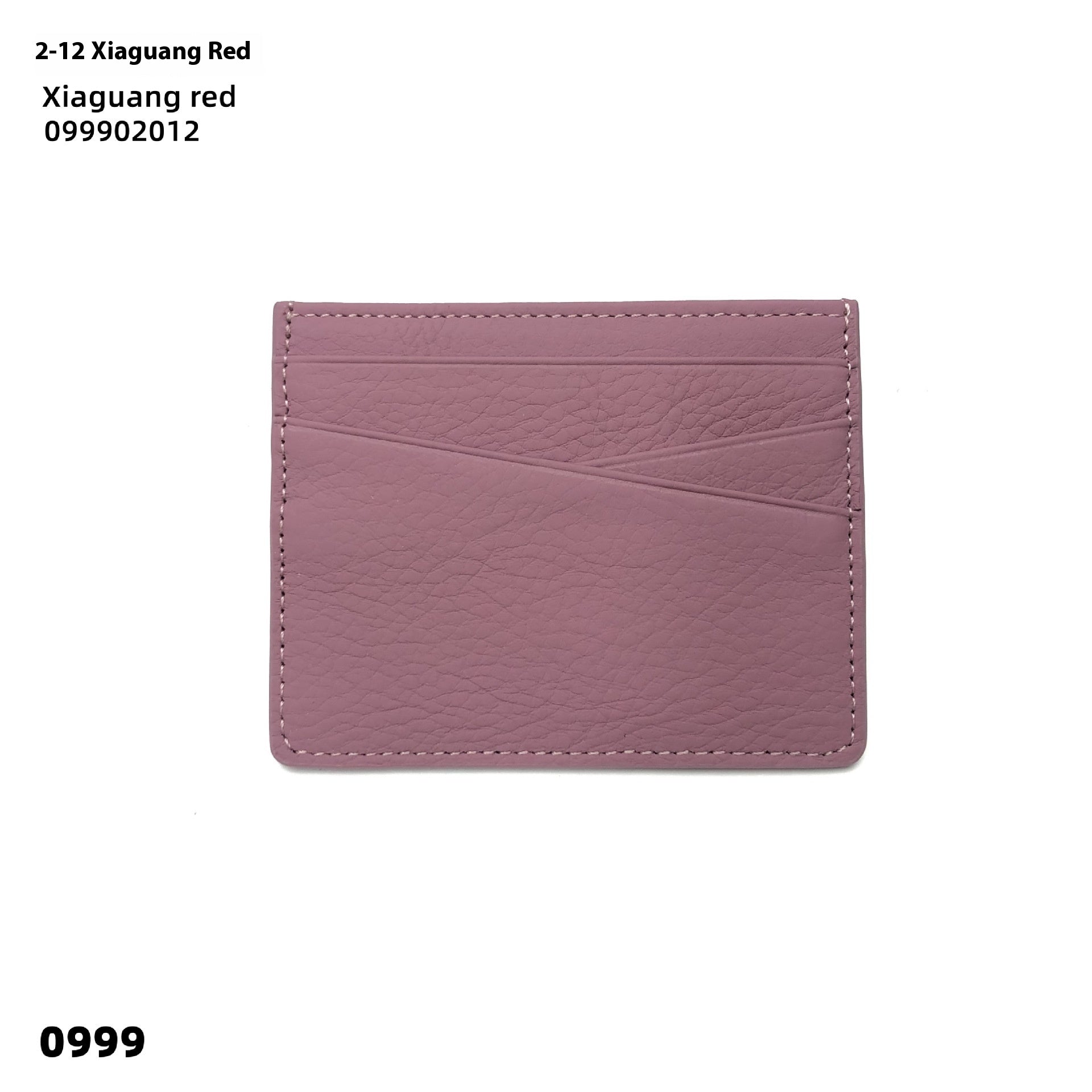 Leather Oil Edge Oblique Thin Bank Card Holder Soft Cowhide Document Package - Sleek Cowhide Wallet for Cards and Laughs