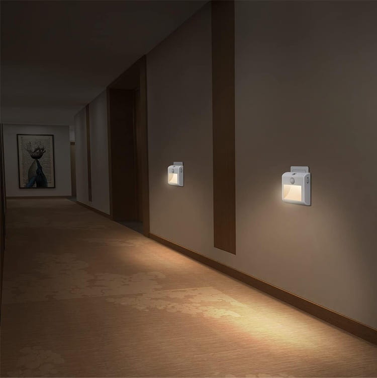 Automatic Induction Eye Light with Human Body Sensing European and American Plugs