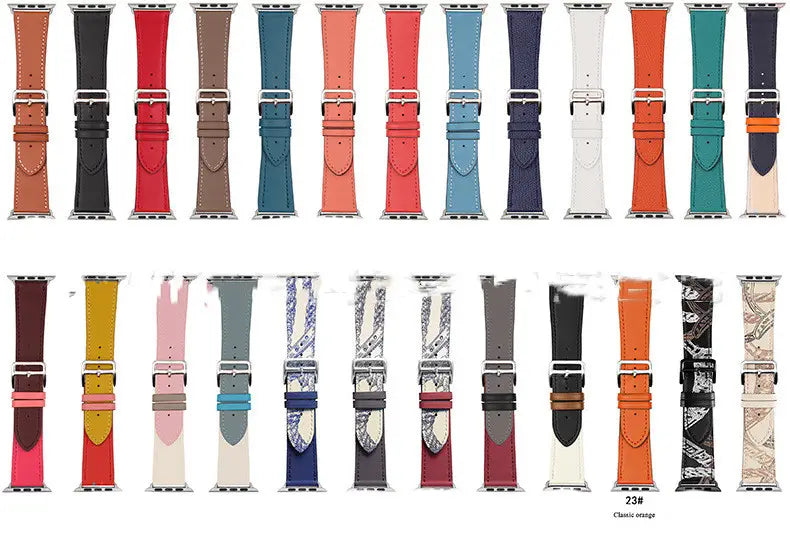 Fashionable And Simple Single-ring Leather Strap