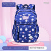 6-12-year-old Primary School Children's Backpack Large Capacity Schoolbag - Blue Small Size