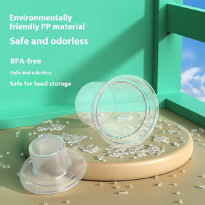 6 Pack Transparent Milk Powder Box Storage Containers - for Tiny Tummies on the Go milk powder box