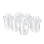 6 Pack Transparent Milk Powder Box Storage Containers - for Tiny Tummies on the Go milk powder box