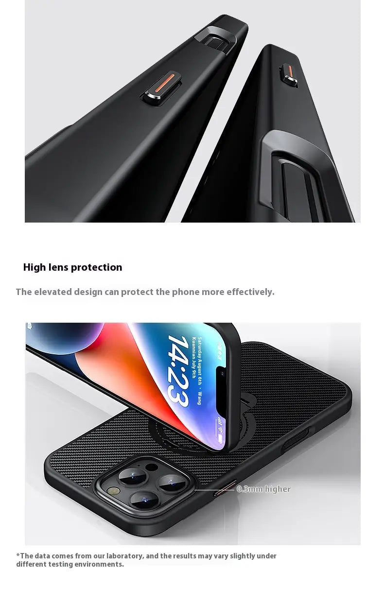 Supporto magnetico per custodia in fibra di carbonio per 16Promax