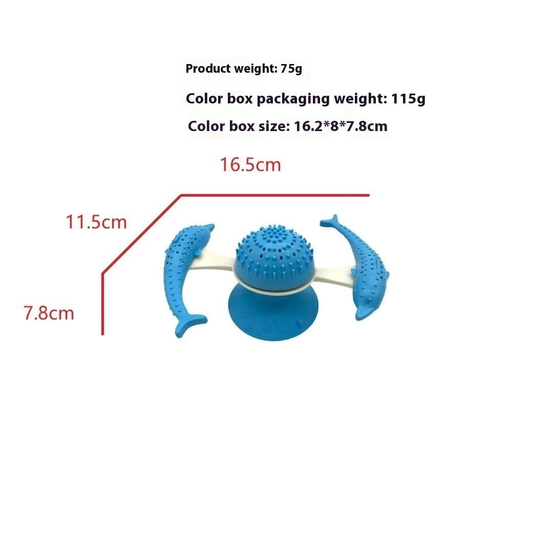 Sinise kummi koera närimismänguasja vastupidav lemmikloom agressiivsete närijatele